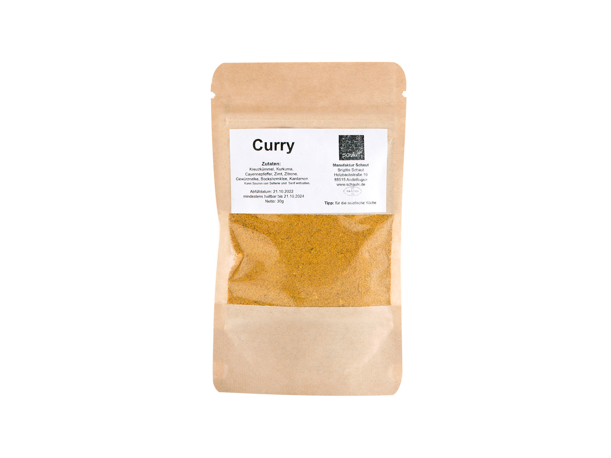 Curry No.1 im Tütchen